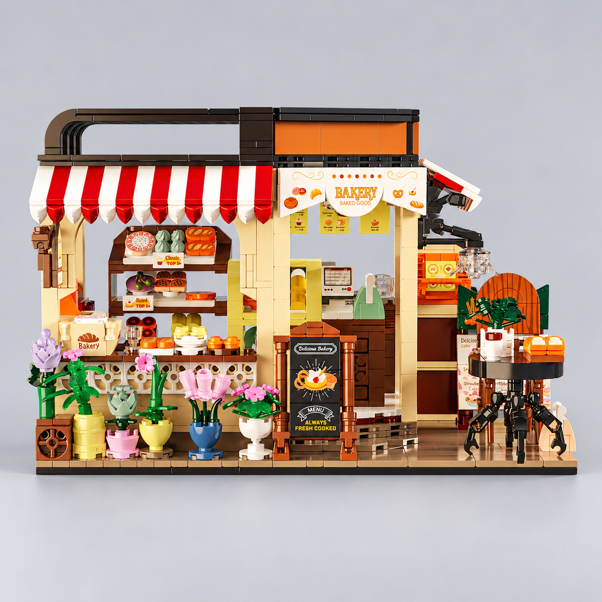 Niedliche Bäckerei Bausteinset