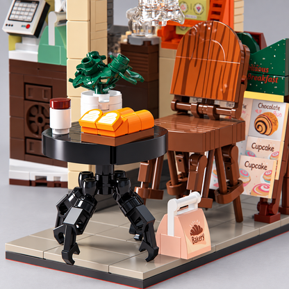 Niedliche Bäckerei Bausteinset