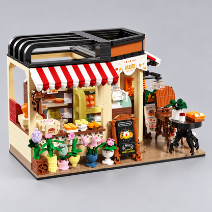 Niedliche Bäckerei Bausteinset