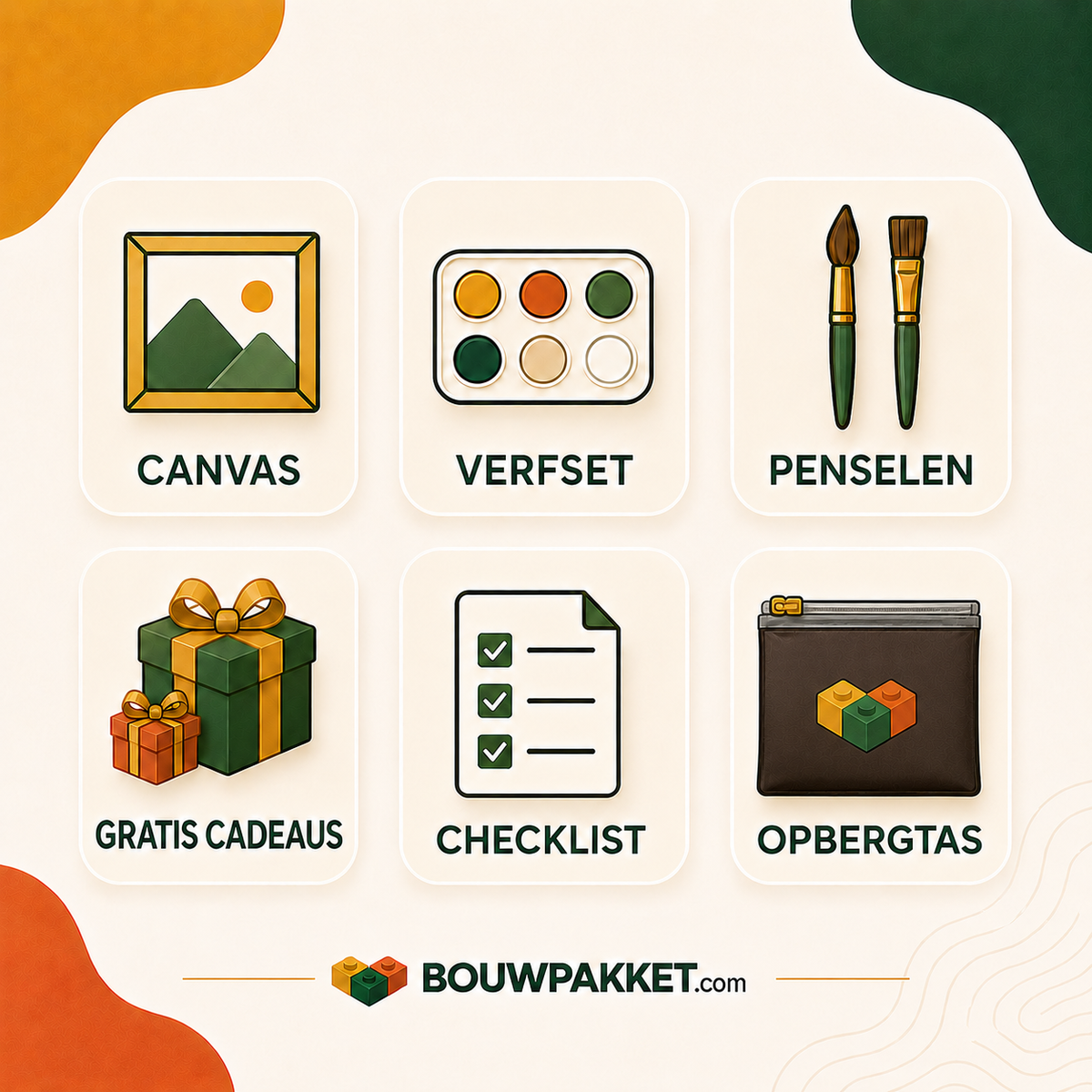 Malen nach Zahlen Katze mit Vögelchen