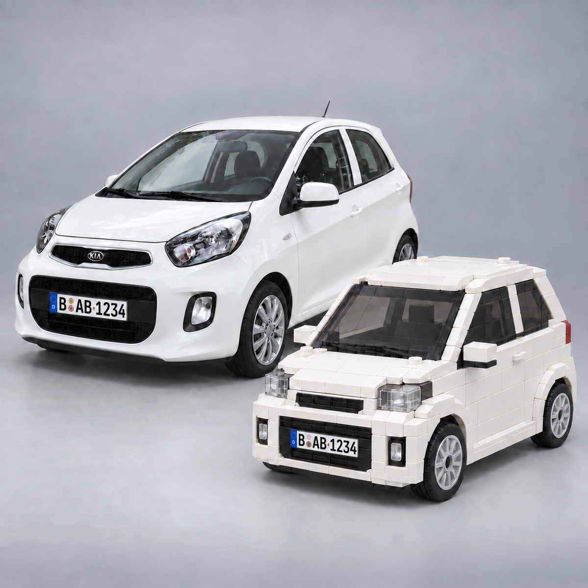 Dein eigenes Auto als Bausteinmodell