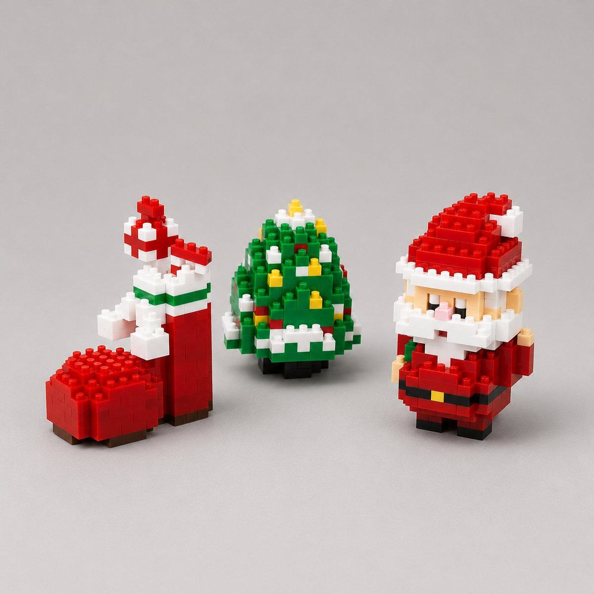 Weihnachts-Minis Bausteinset