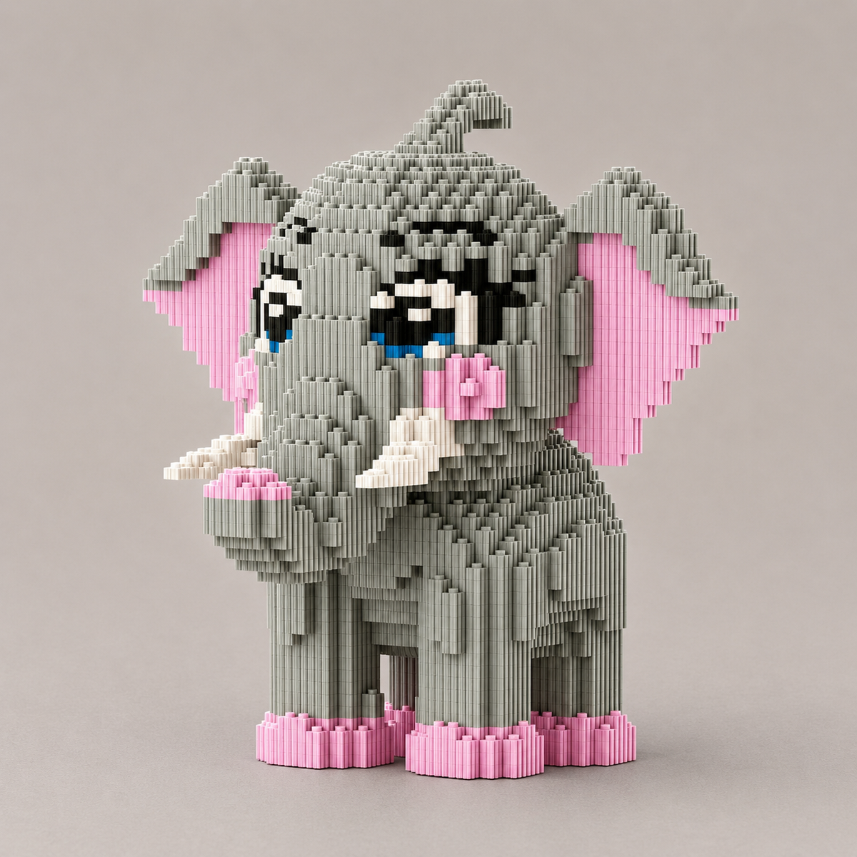 Niedlicher Elefant Bausteinset