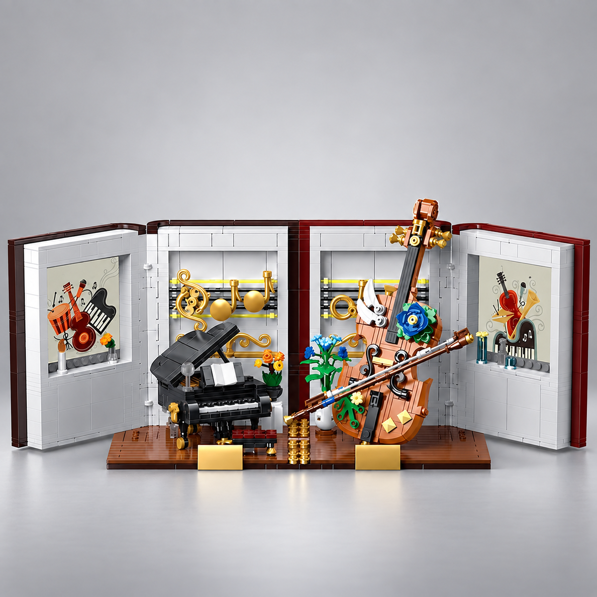 3-in-1 Musikinstrumente Bausteinset