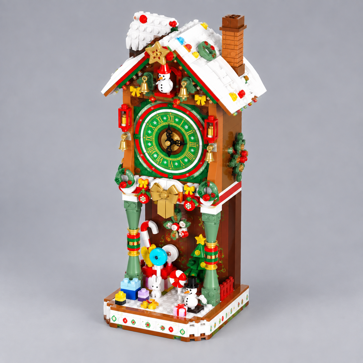 Weihnachtsuhr Bausteinset