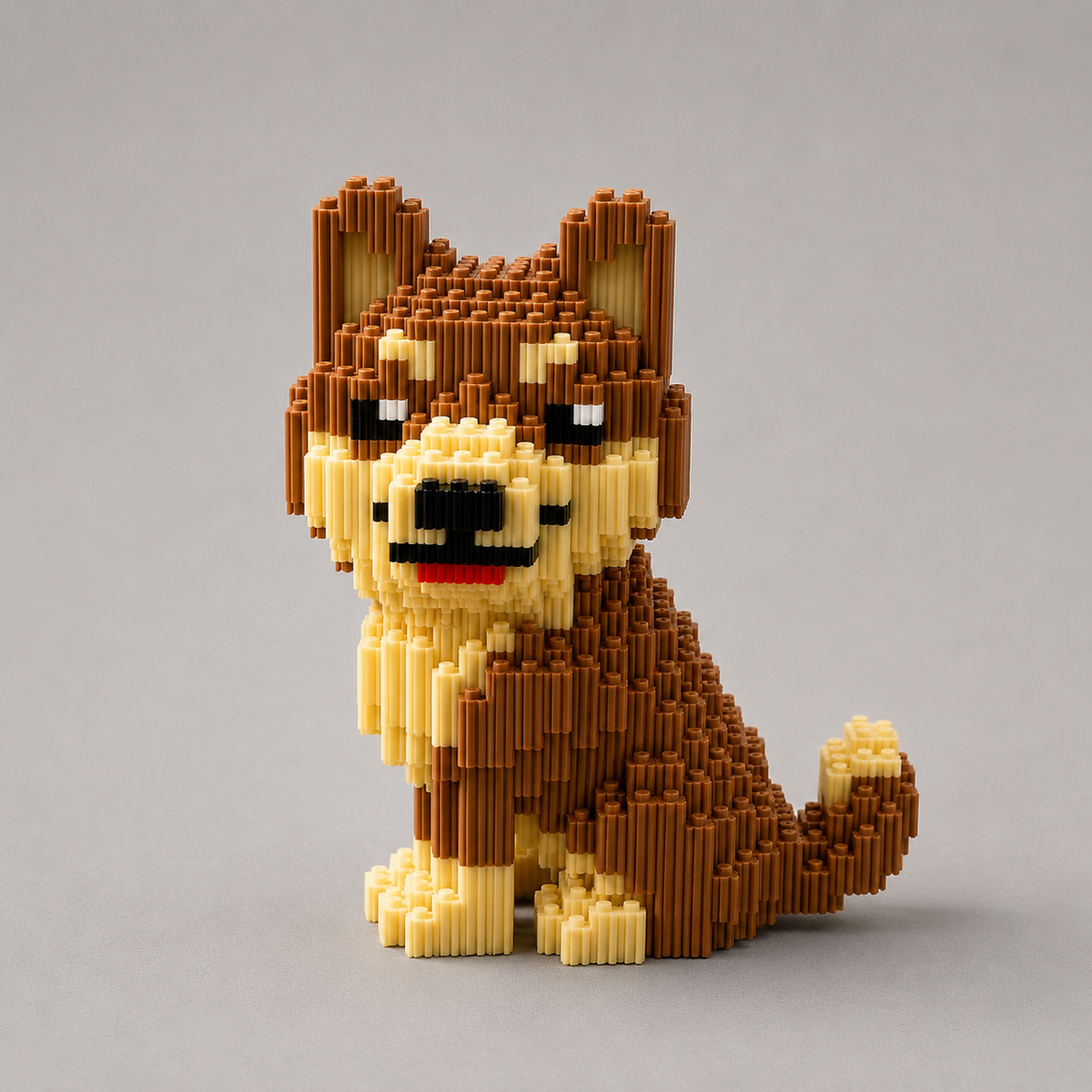 Shiba-Hündchen Bausteinset