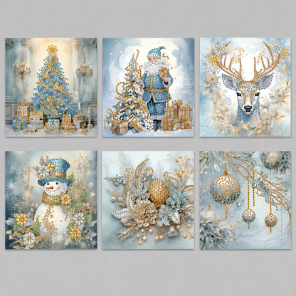 Diamond Painting Prachtvolle Weihnachtskarten