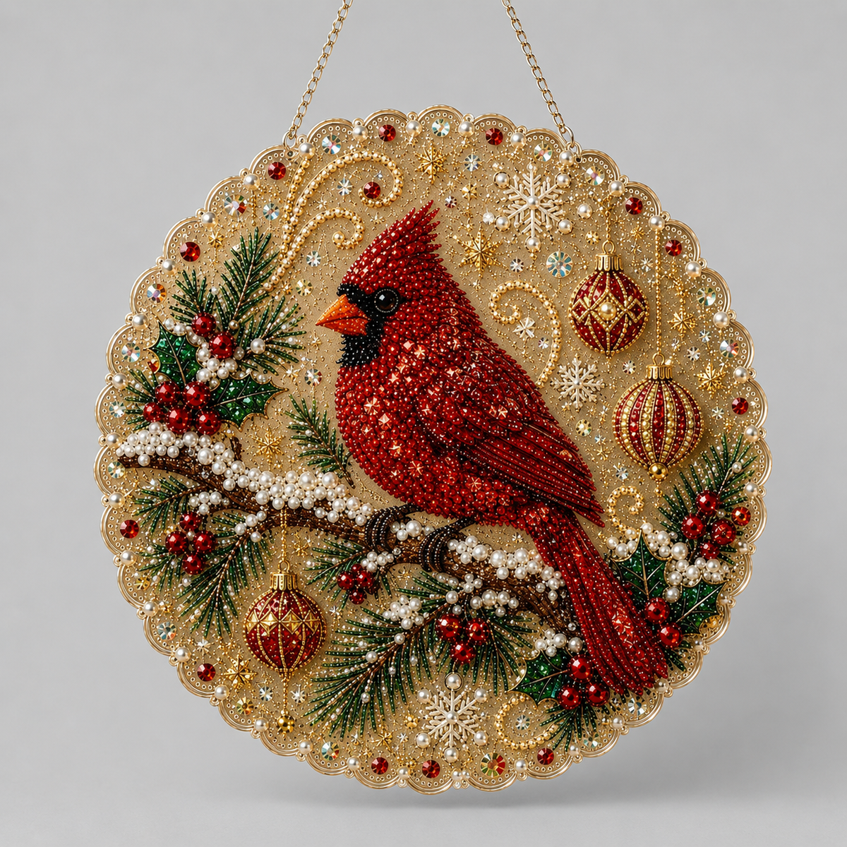 Diamond Painting Weihnachtsanhänger