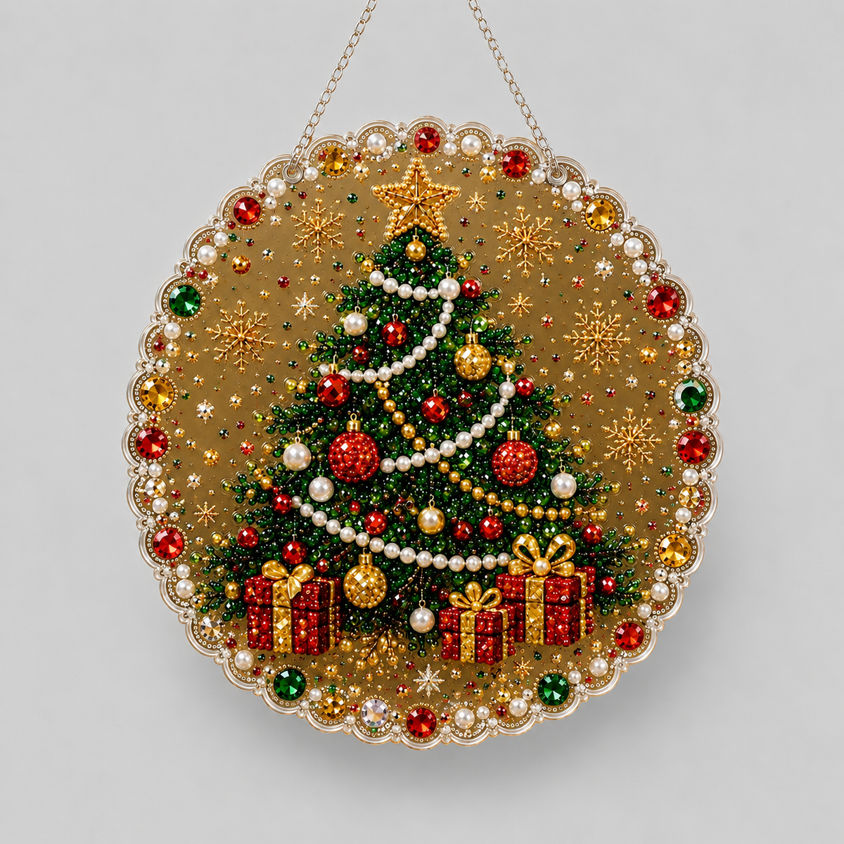 Diamond Painting Weihnachtsanhänger