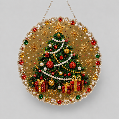 Diamond Painting Weihnachtsanhänger