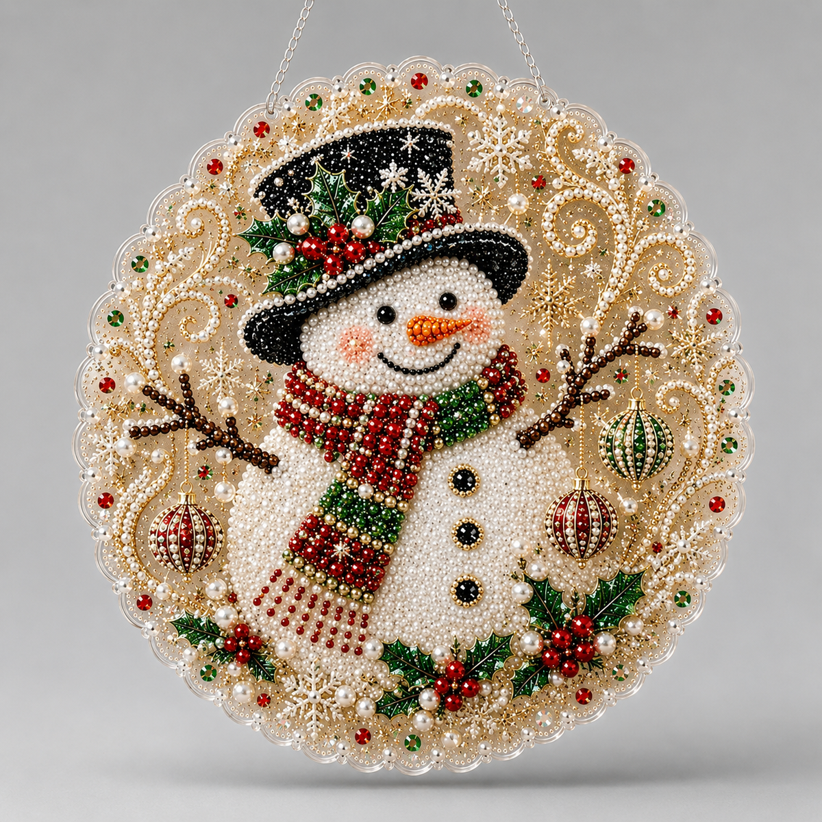 Diamond Painting Weihnachtsanhänger