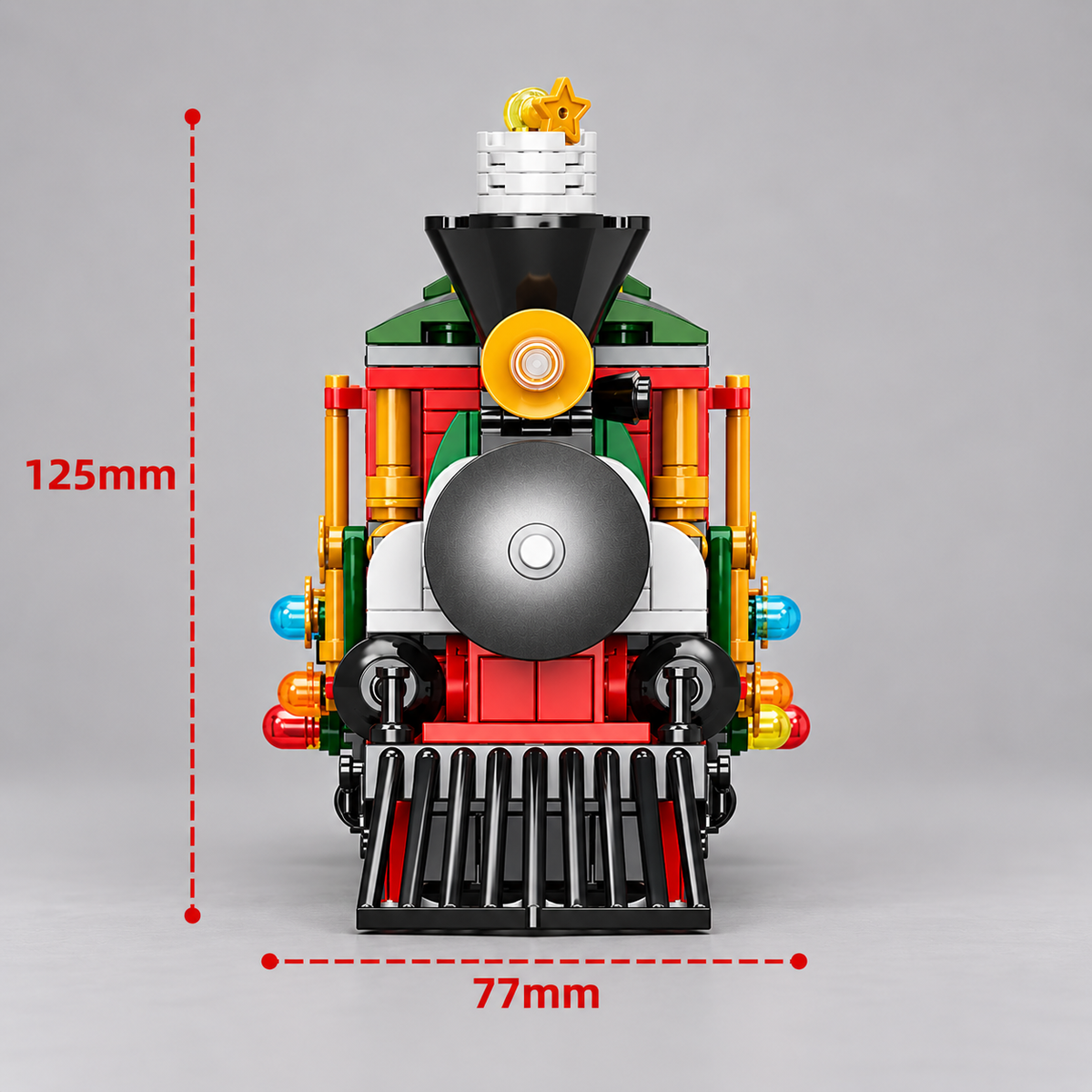 Weihnachtszug Bausteinset