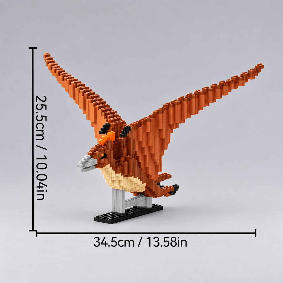Fliegender Pterodactylus Bausteinset