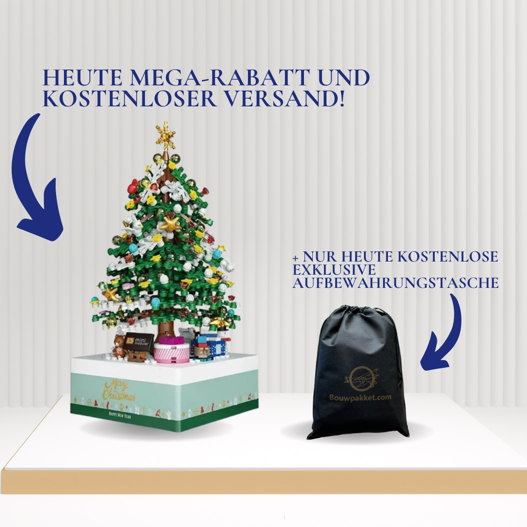 Großer Weihnachtsbaum Bausteinset