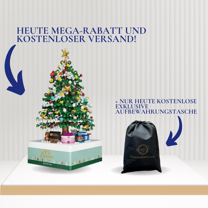 Großer Weihnachtsbaum Bausteinset