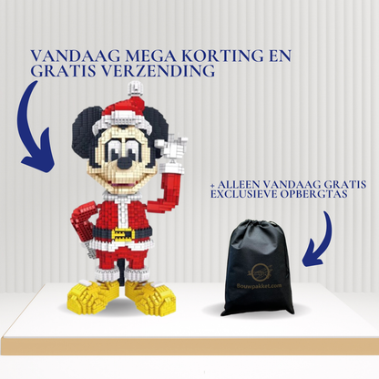Große Weihnachtsmaus Bausteinset