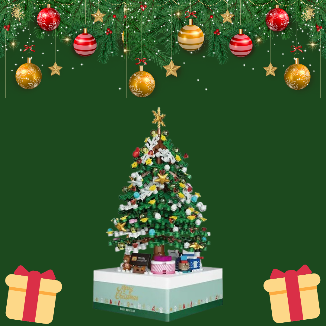 Großer Weihnachtsbaum Bausteinset