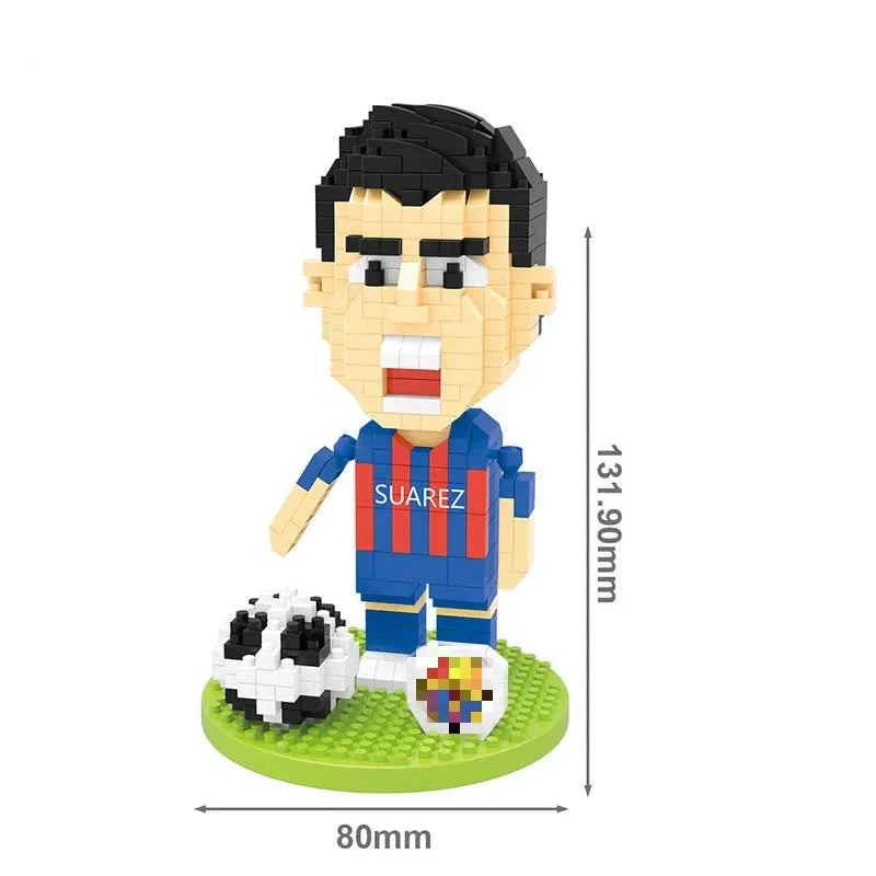 Fußballspieler Bausteinset