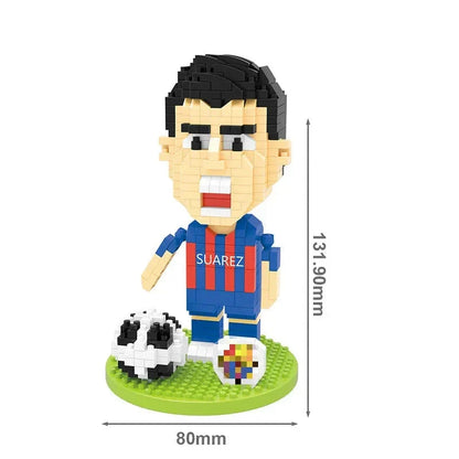 Fußballspieler Bausteinset