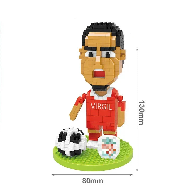 Fußballspieler Bausteinset