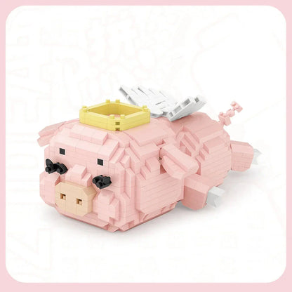 Engel-Schweinchen Bausteinset