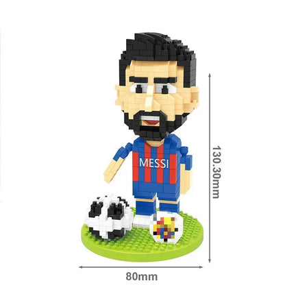 Fußballspieler Bausteinset