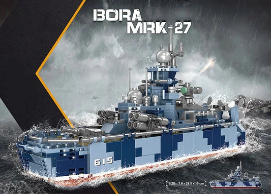 Militärschiff Bausteinset