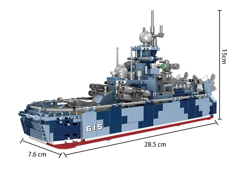 Militärschiff Bausteinset
