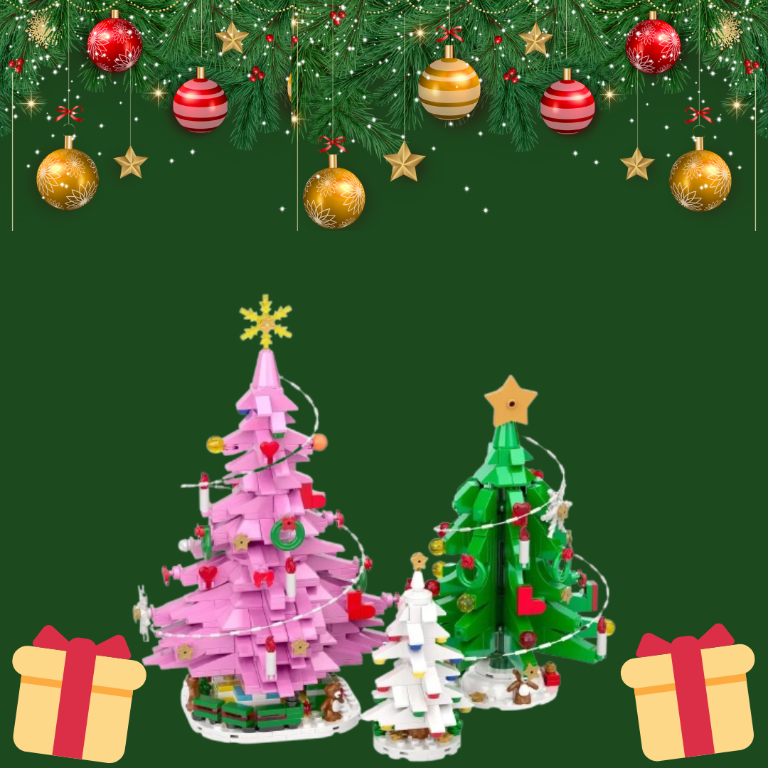 Weihnachtsbäume Bausteinset