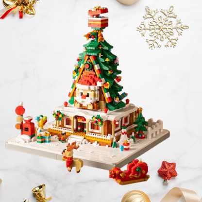 Weihnachtshaus Bausteinset