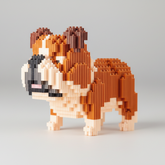Bulldogge Bausteinset
