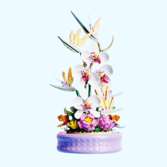 Blumen-Spieluhr Bausteinset