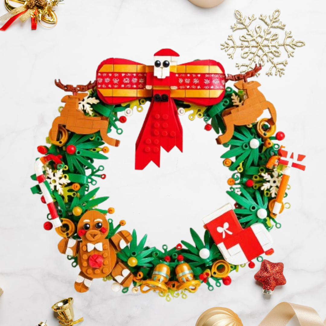 Weihnachtskranz Bausteinset