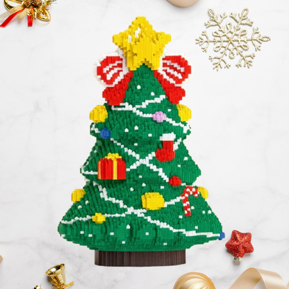 Mega-Weihnachtsbaum Bausteinset