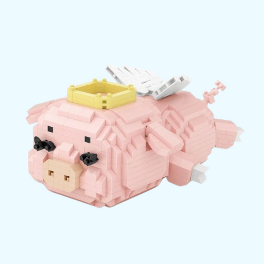 Engel-Schweinchen Bausteinset