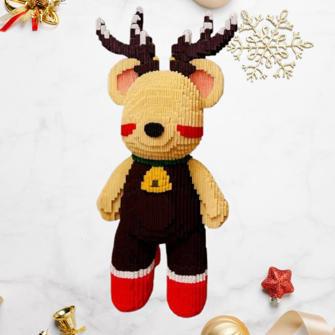 Weihnachtsbär Bausteinset