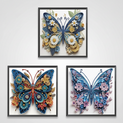 Diamond Painting Schmetterlinge