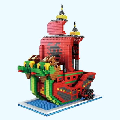 Drachenschiff Bausteinset