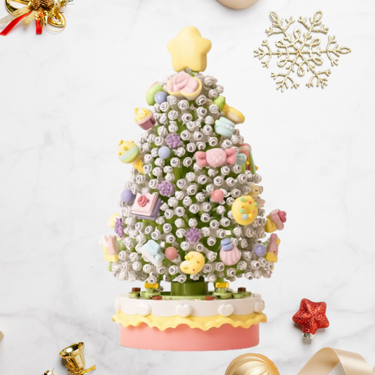 süßen Weihnachtsbaum Bausteinset