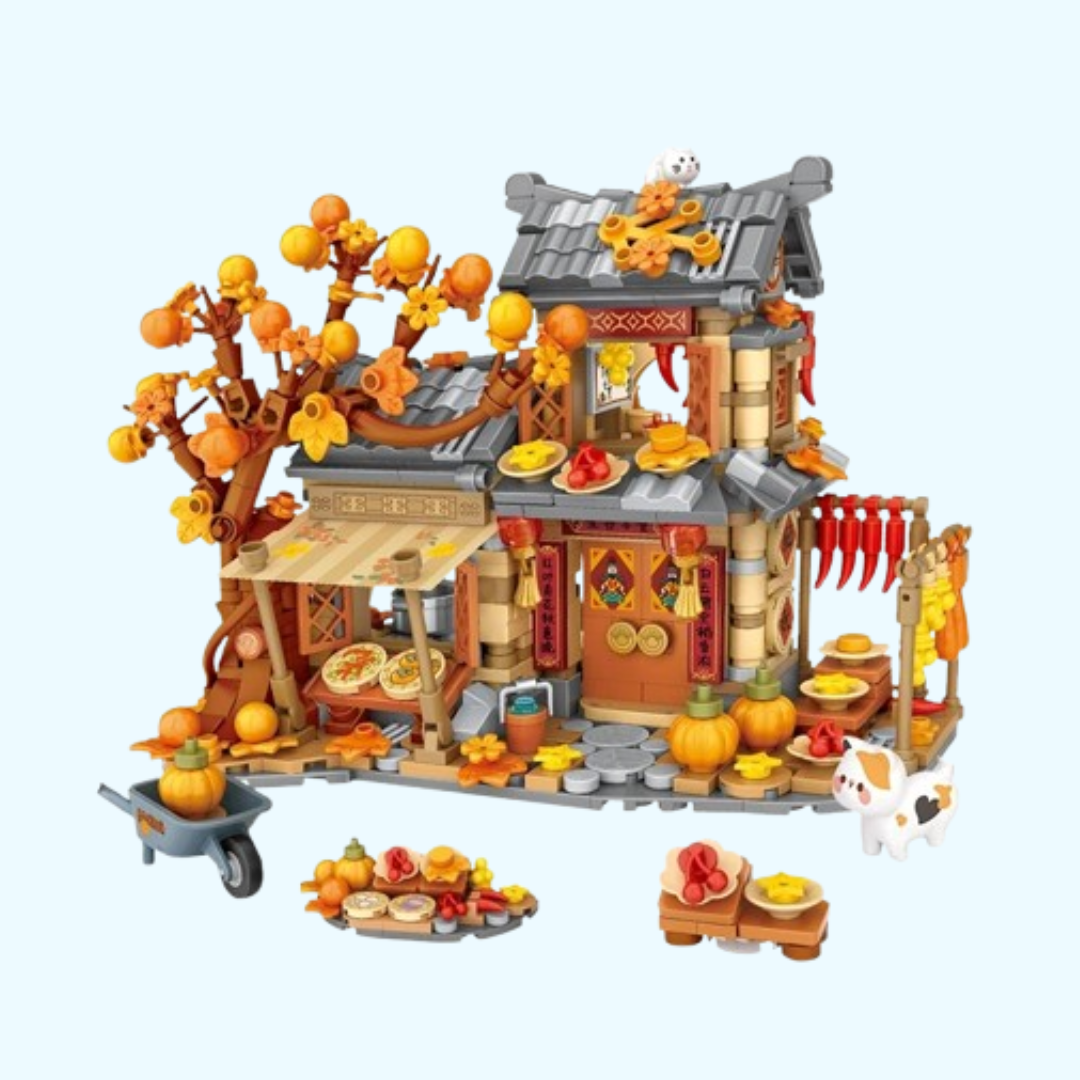 Herbstfarm Bausteinset