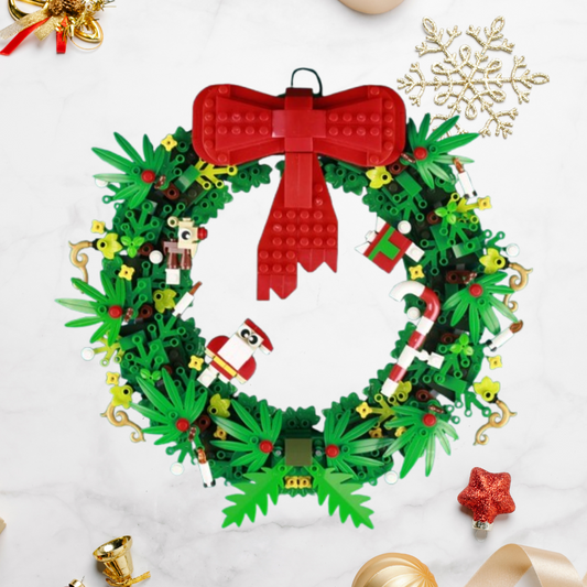 Weihnachtskranz Bausteinset