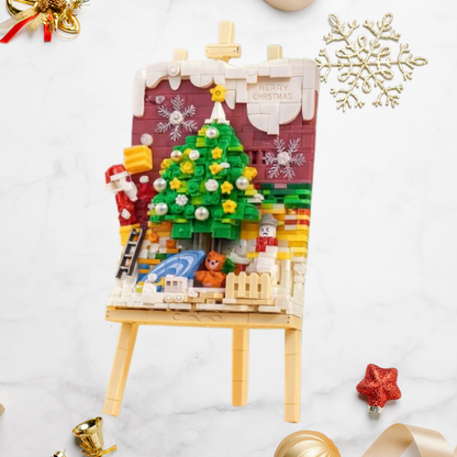 Weihnachtsmalerei Bausteinset