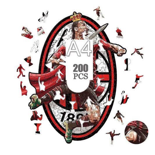 Zlatan Ibrahimović Holzpuzzle