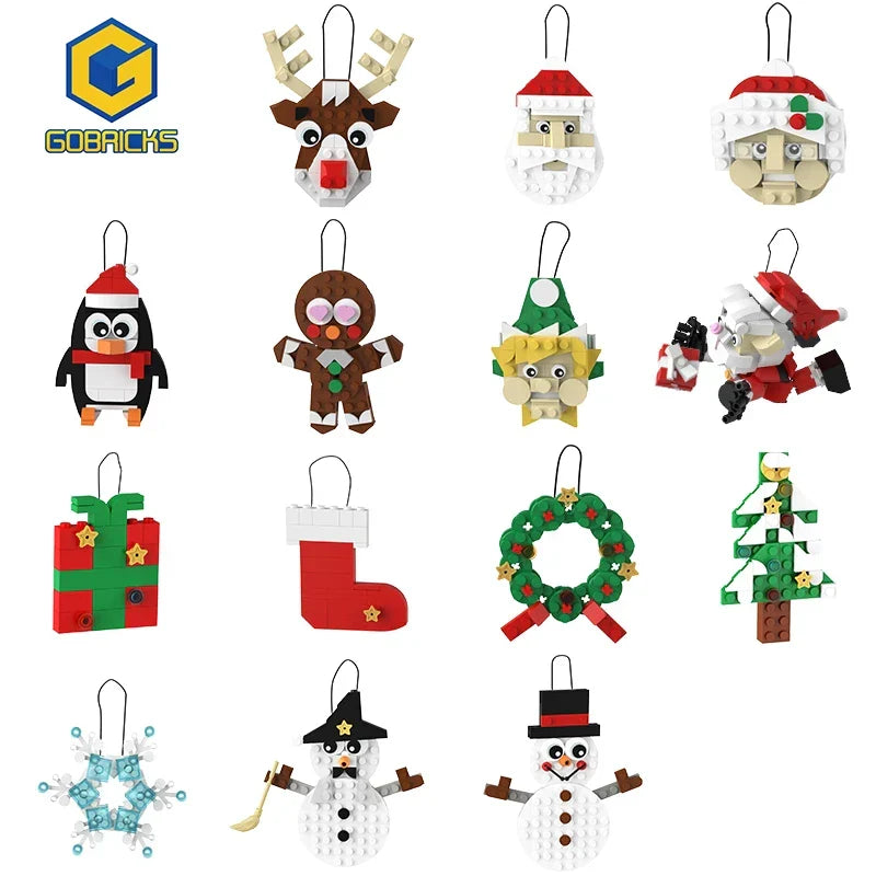 Weihnachtsbaum-Anhänger Bausteinset