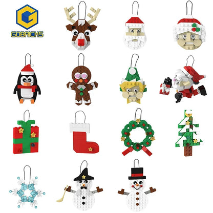 Weihnachtsbaum-Anhänger Bausteinset