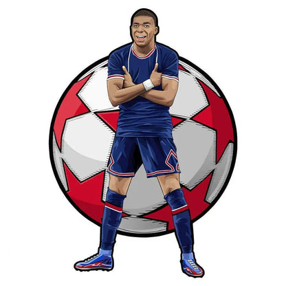 Mbappé Holzpuzzle