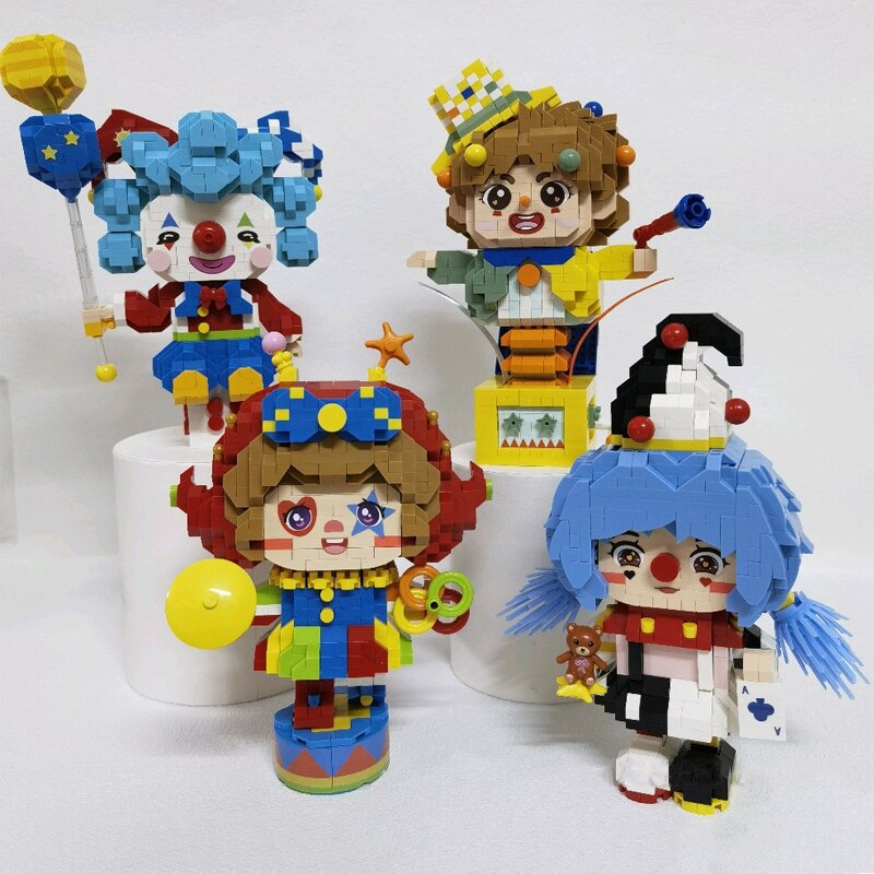 Lustiger Clown Bausteinset