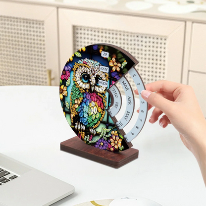 Diamond Painting Bunte Eule