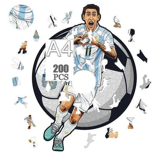 Ángel Di María Holzpuzzle
