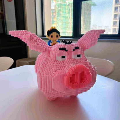 Fliegendes Schwein Bausteinset